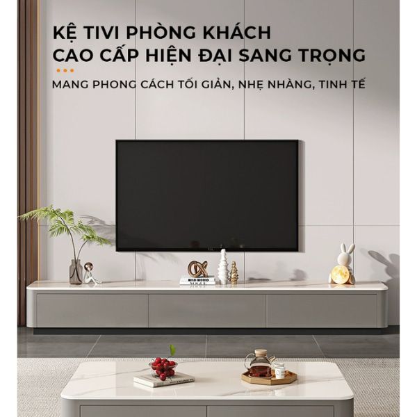 Kệ tivi bọc da TC GM151