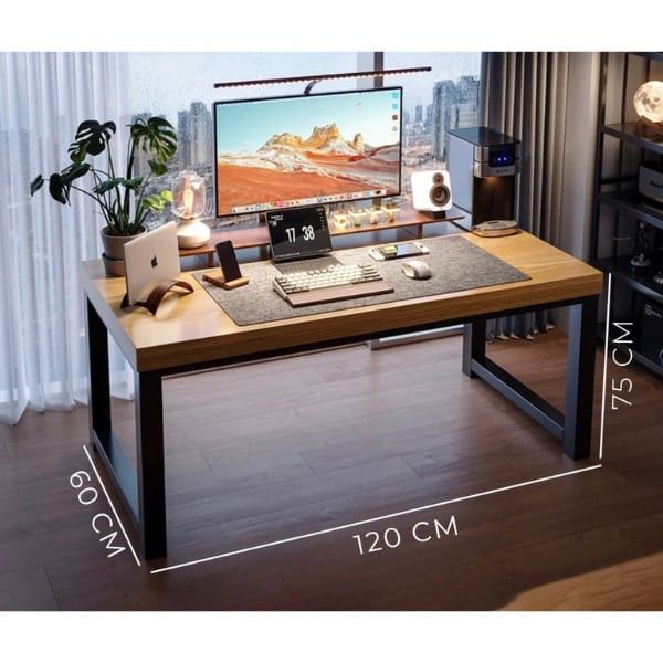 Bàn làm việc khung đen GM166