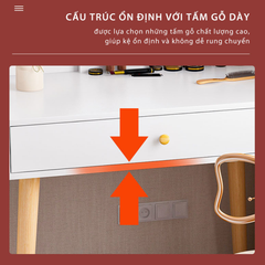 Bàn trang điểm cảm ứng đèn LED - GP202