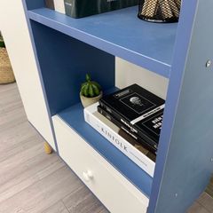 Tủ Sách QuaDa Kết Hợp 2 Ngăn Tủ và 2 Ngăn Kệ - GP124
