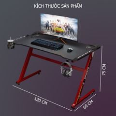 Bàn Gaming Chân Chữ Z - GM71