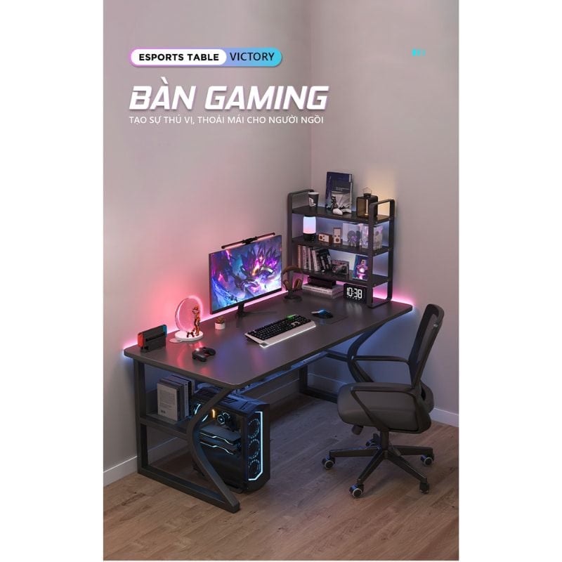 Bàn gaming chữ K GM67