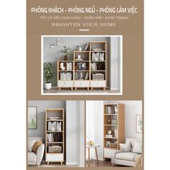 Tủ kệ sách S style đa năng - GP144