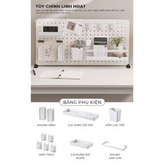 Bảng pegboard để bàn tiện lợi - GM171