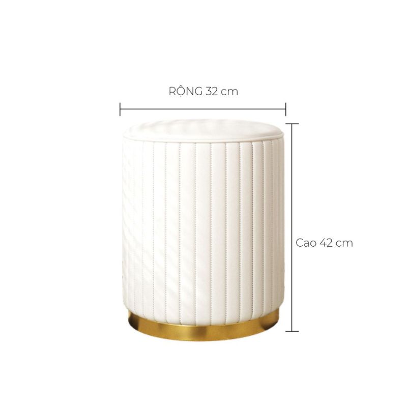 Ghế đôn da PU cao cấp - GC45