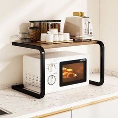 Kệ lò vi sóng 2 tầng khung sắt chữ U hiện đại - GM157