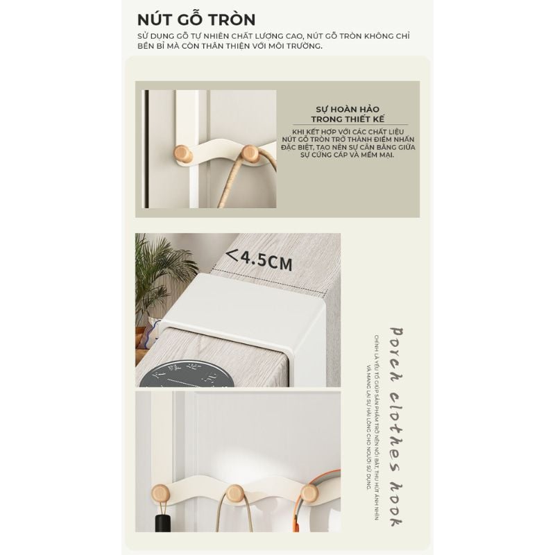 Móc treo quần áo tiện lợi - GM179