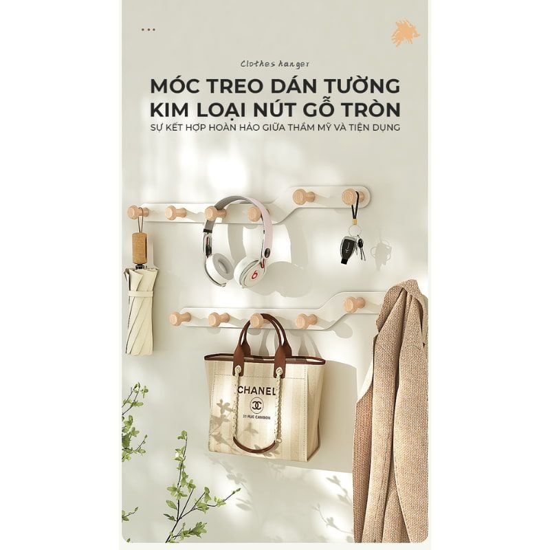 Móc treo quần áo đa năng - GM180