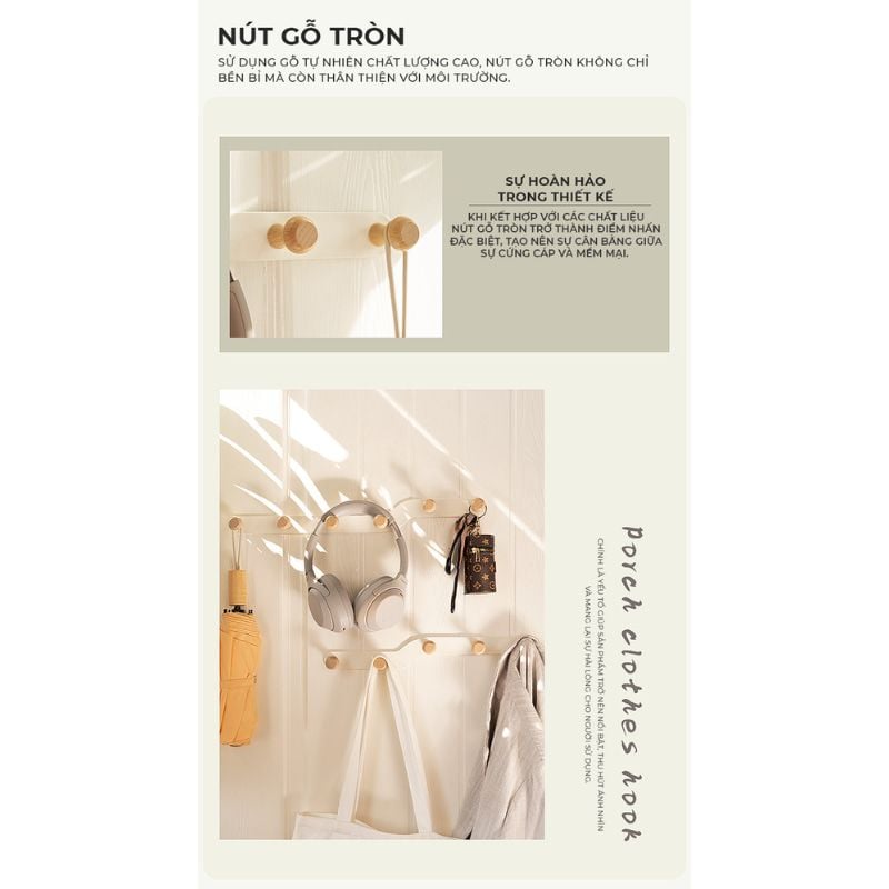 Móc treo quần áo đa năng - GM180