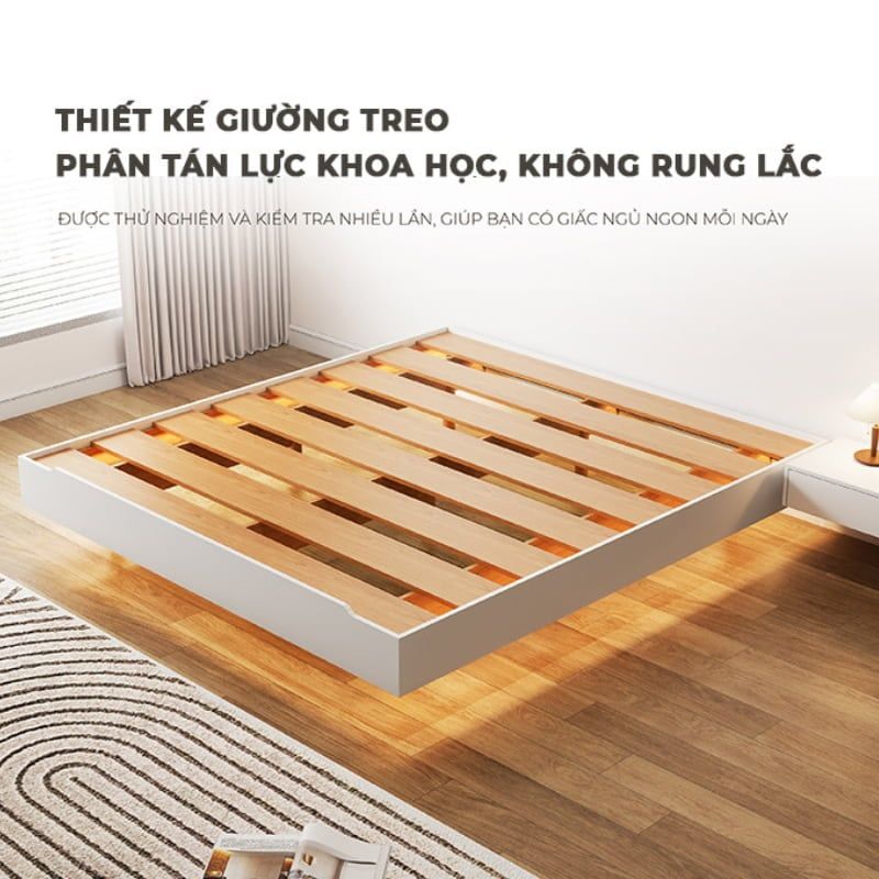 Giường bay viền đèn led sang trọng - GP344