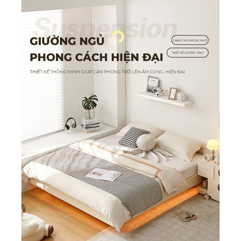 Giường bay viền đèn led sang trọng - GP344
