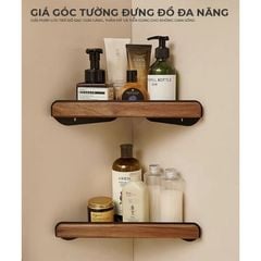 Kệ dán góc tường nhà tắm hình tam giác - GM183