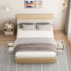 Giường ngủ hiện đại có ngăn kéo 2 bên - GP244