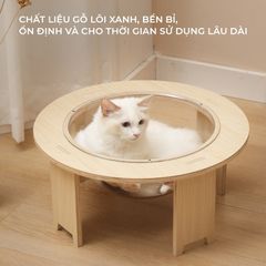 Ổ mèo D37 nhỏ gọn, dễ dàng tháo rời vệ sinh - GU4