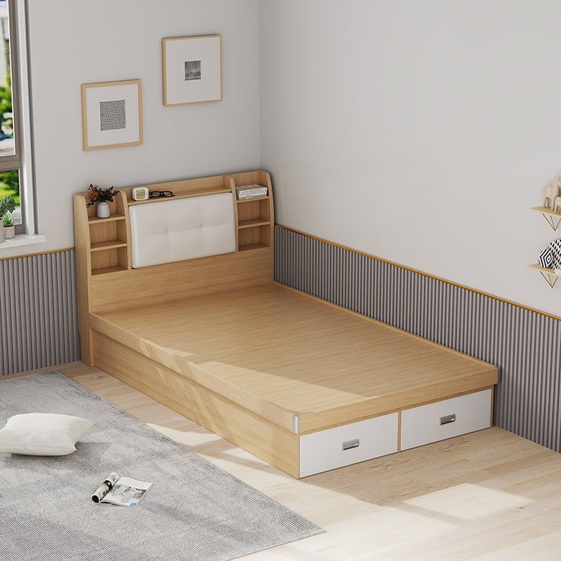 Giường Ngủ Thông Minh Nâng Hạ Có Ngăn Kéo, Kệ Sách - GP235