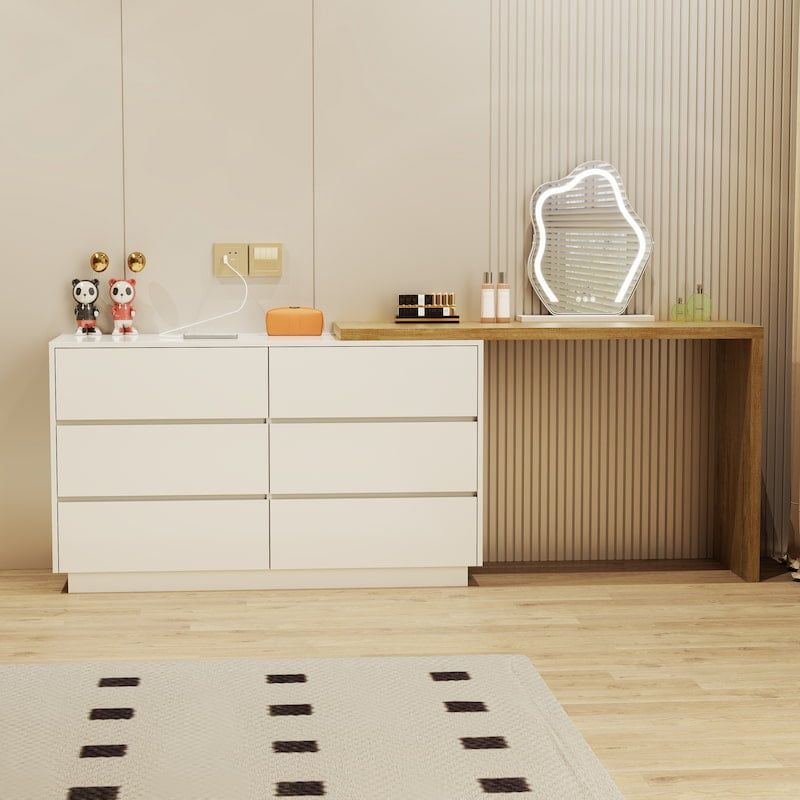 Bàn làm việc kết hợp bàn trang điểm kèm tủ đa năng - GP305