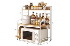 Kệ đa năng 3 tầng nhỏ gọn, tiện lợi - GM140