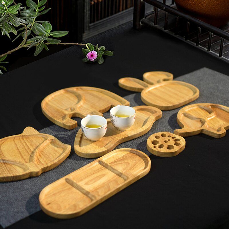 [Giảm giá 60%] Khay củ lạc bằng gỗ,dễ sử dụng nhiều công năng-PG08