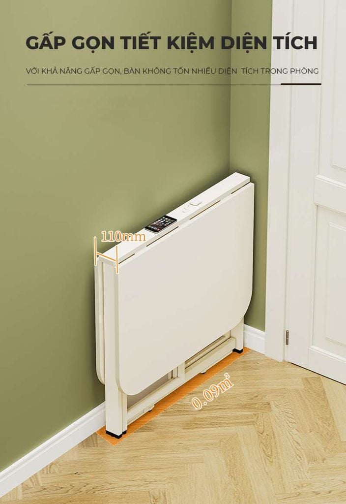 Bàn ăn gấp gọn thông minh, hiện đại dễ sử dụng - GM202