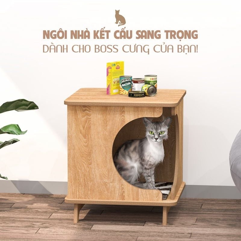 Nhà cho chó mèo hiện đại - GP204