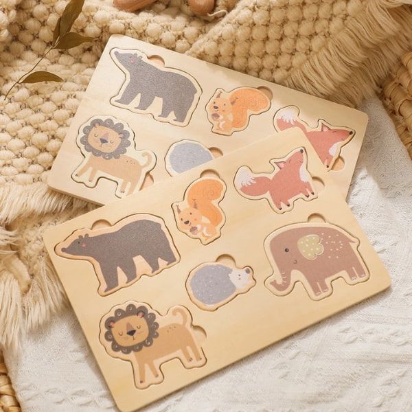 Bảng đồ chơi nhận biết động vật thông minh cho bé TOY08