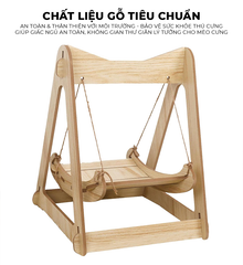 Võng ngủ xích đu cho thú cưng GU11
