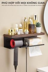 Kệ máy sấy tóc dán tường nhỏ gọn và chắc chắn - GM197