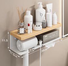 Kệ máy sấy tóc dán tường nhỏ gọn và chắc chắn - GM197