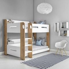 Giường tầng trẻ em, 2 tầng rộng rãi, giường ngủ thông minh cho bé - GP358