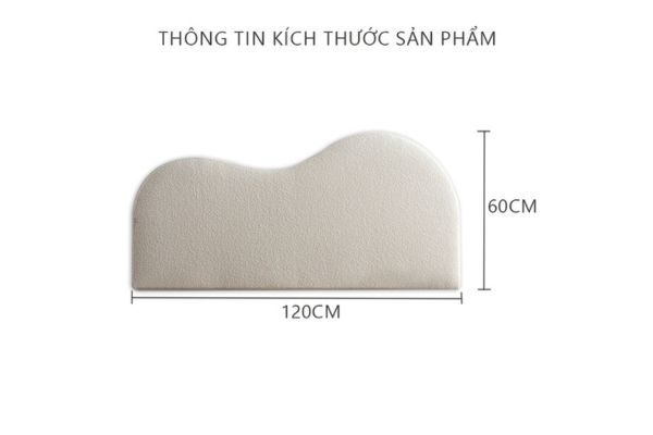 Đệm đầu giường hình đám mây - GC37