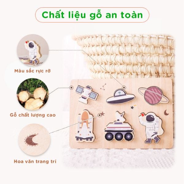 Bảng đồ chơi khám phá vũ trụ thông minh cho bé TOY06