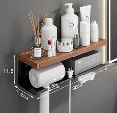 Kệ máy sấy tóc dán tường nhỏ gọn và chắc chắn - GM197