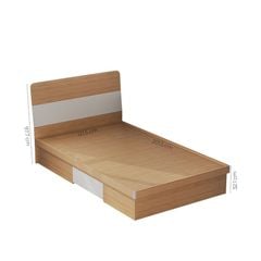 Giường ngủ hiện đại có ngăn kéo 2 bên - GP244