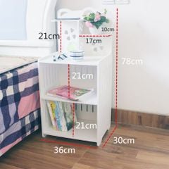 Tab Đầu Giường Có Kệ (không nắp) - IG361
