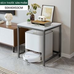Kệ Decor Vân Đá Màu Đen Sang Trọng GM120