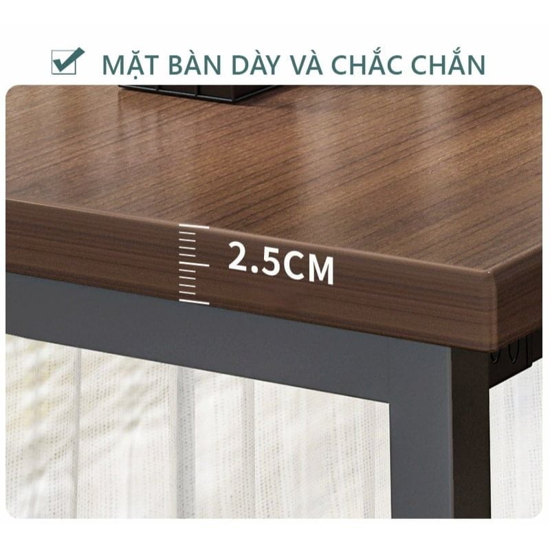 Bàn họp chân đen đa năng, cao cấp - GM89