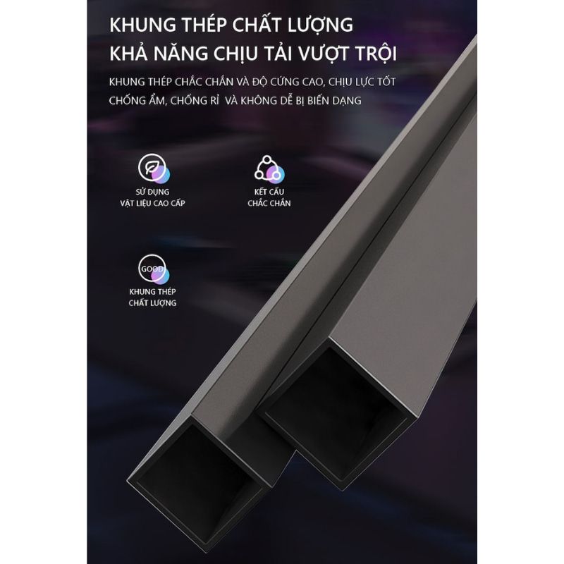 Bàn họp chân đen đa năng, cao cấp - GM89