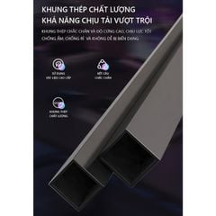 Bàn họp chân đen đa năng, cao cấp - GM89