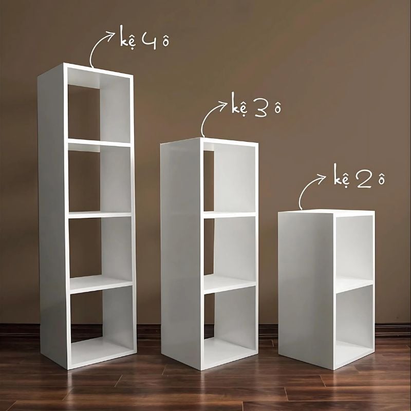 Kệ sách tổ ong đa tầng hình vuông - GP132