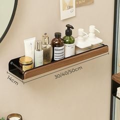 Kệ nhà tắm có móc treo khăn mặt đa kích thước - GM185