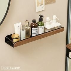 Kệ nhà tắm có móc treo khăn mặt đa kích thước - GM185