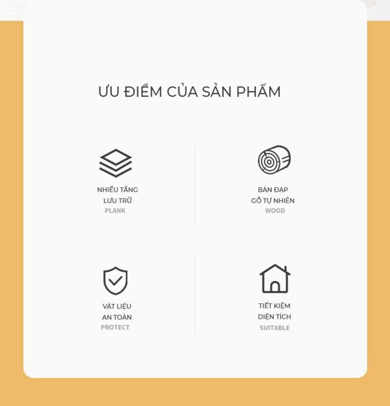 Giường tầng trẻ em, thông minh, hiện đại - GP359