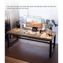 Bàn làm việc khung đen GM166