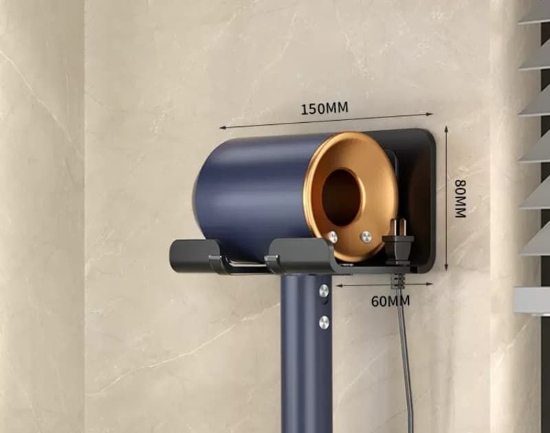 Kệ máy sấy tóc dán tường nhỏ gọn và chắc chắn - GM197