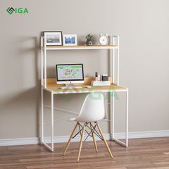 Bàn làm việc tích hợp giá sách hiện đại, gọn nhẹ - GM26