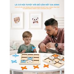 Bảng đồ chơi cờ ca rô phát trển tư duy cho bé - TOY13