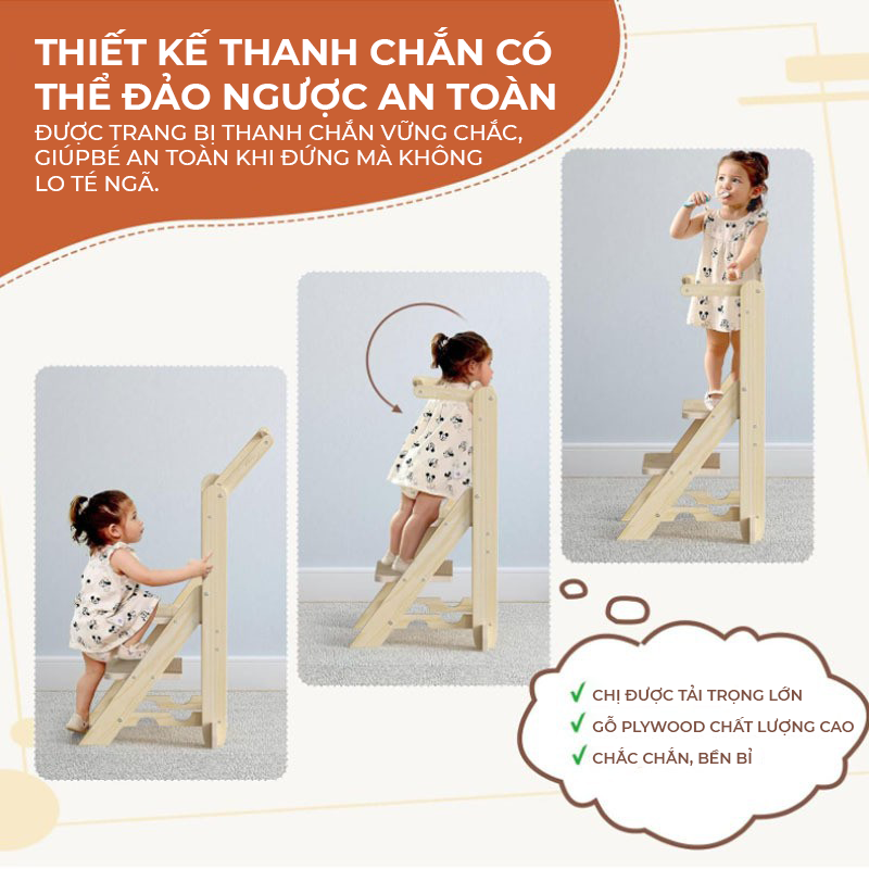 Ghế đứng trẻ em có gắn bảng PG16