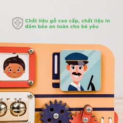 Bảng đồ chơi xe bus thông minh cho trẻ - TOY02