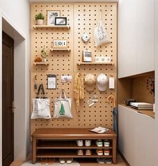 Bảng PEGBOARD gỗ đựng đồ decor xinh xắn - GP295