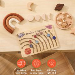 Bảng đồ chơi khám phá hệ Mặt Trời thông minh cho bé - TOY03